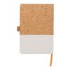 Cuaderno de corcho y algodón Trevor azul claro