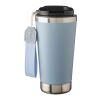 Vaso termo de acero inox. Kayla pastel blue