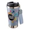 Vaso termo de acero inox. Kayla negro