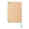 Cuaderno de papel reciclado (A5) Gianni blanco