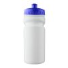 Botella 100% reciclable azul
