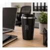 Vaso termo de acero inox. gris
