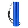 Linterna COB de aluminio reciclado Sami azul cobalto
