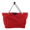 Cesta plegable rojo