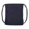 Mochila de seda pongee (190T) con cordones. azul