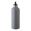Bidón termo de acero inox. reciclado Lysandra plata