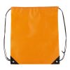 Mochila con cierre por cordones de tejido sin tejer, de 80 gr/m². naranja | sin montaje de publicidad | no disponible | no disponible