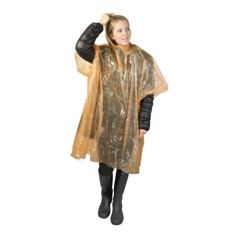Poncho de lluvia con funda &quot;Ziva&quot; Estándar | Naranja | sin montaje de publicidad | no disponible | no disponible | no disponible