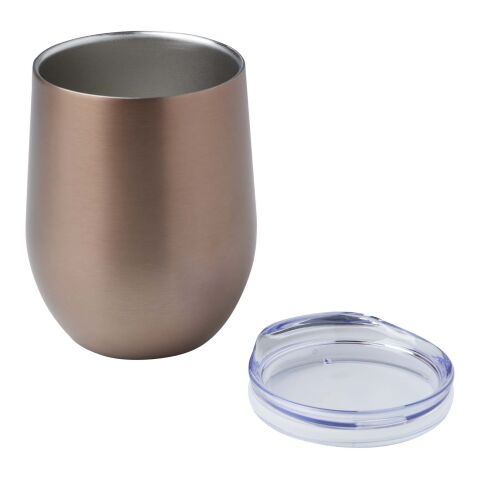 Taza con aislamiento de cobre de 350 ml de acero inóxidable reciclado con certificado RCS "Corzo" Estándar | Bronce | sin montaje de publicidad | no disponible | no disponible