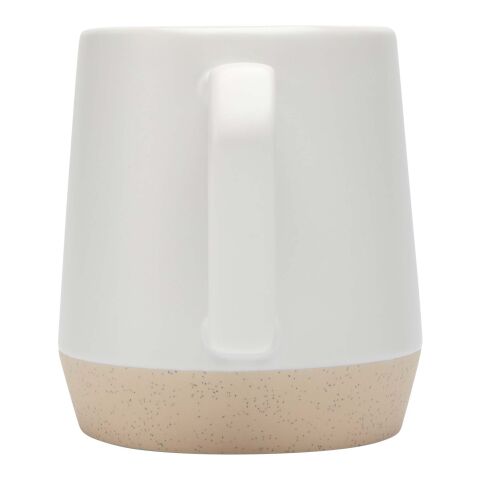 Taza de cerámica de 300 ml con acabado mate &quot;Dolce&quot; Estándar | blanco | sin montaje de publicidad | no disponible | no disponible