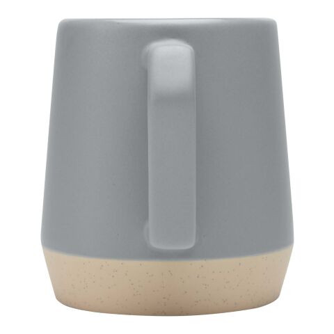 Taza de cerámica de 300 ml con acabado mate &quot;Dolce&quot; Estándar | Gris | sin montaje de publicidad | no disponible | no disponible