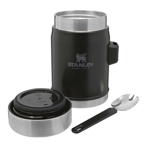 Tarro de 400 ml con cuchador &quot;Stanley Legendary&quot; Estándar | Negro intenso | sin montaje de publicidad | no disponible | no disponible