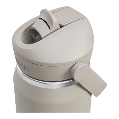 Botella de 750&nbsp;ml de acero inoxidable con pajita abatible "Camelbak® Thrive Flip VSS" Estándar | Gris claro | sin montaje de publicidad | no disponible | no disponible