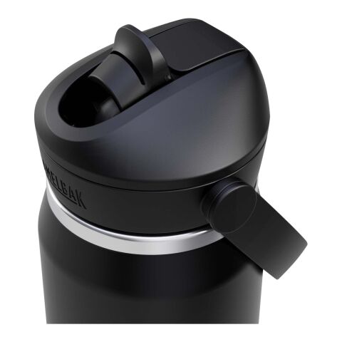 Botella de 750 ml de acero inoxidable con pajita abatible &quot;Camelbak® Thrive Flip VSS&quot; Estándar | Negro intenso | sin montaje de publicidad | no disponible | no disponible