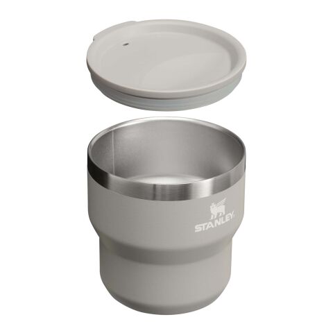 Stanley Stay Hot Taza apilable aislada de acero inoxidable de 295 ml Estándar | Gris | sin montaje de publicidad | no disponible | no disponible