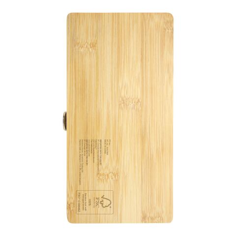 Set de herramientas de bambú/plástico reciclado de 19 piezas &quot;Rivet&quot; Estándar | Natural | sin montaje de publicidad | no disponible | no disponible