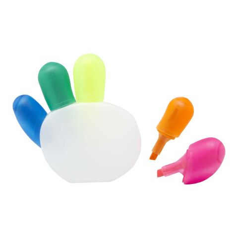 Subrayador de 5 colores &quot;Patina&quot; Estándar | blanco | sin montaje de publicidad | no disponible | no disponible