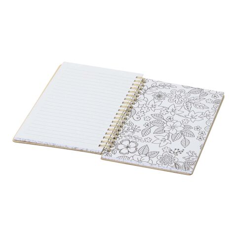 Set de cuaderno de tapa dura y rotuladores Squiggle B6 Natural