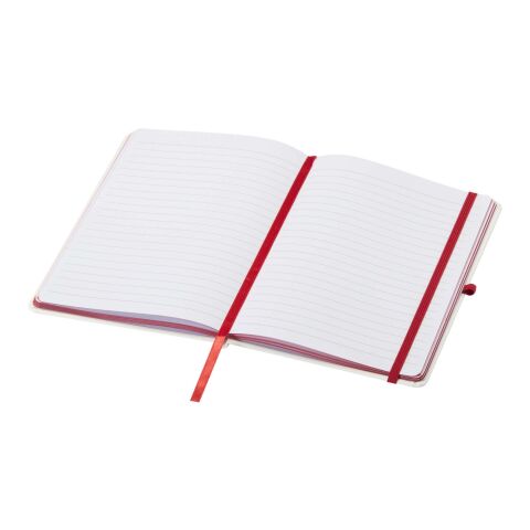 Cuaderno Spectrum A5 de tapa dura con bordes de colores Rojo