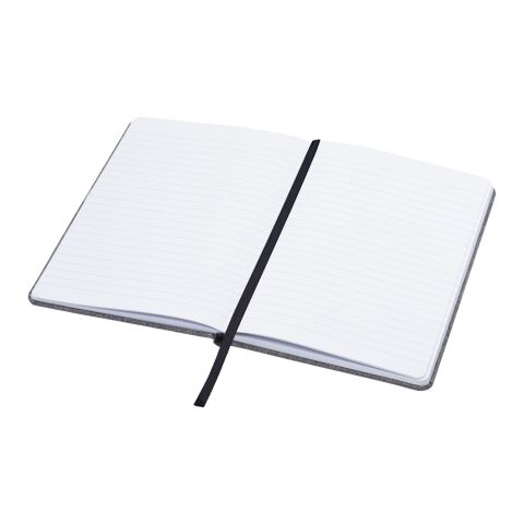 Libreta de tamaño A5 de PET reciclado &quot;Orin&quot; Estándar | Gris Mezcla | sin montaje de publicidad | no disponible | no disponible | no disponible