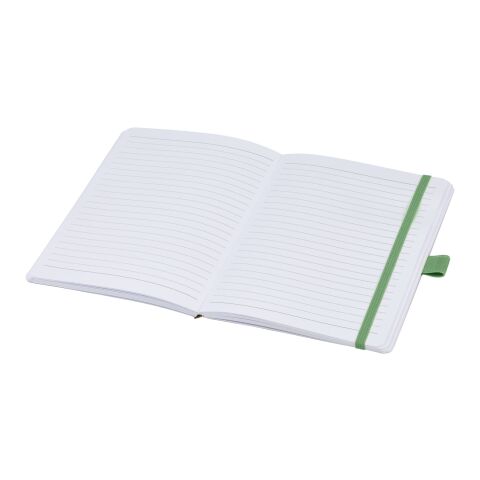 Libreta A5 de papel reciclado "Berk" Estándar | Verde | sin montaje de publicidad | no disponible | no disponible
