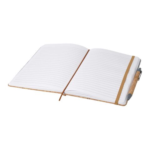 Libreta de tapa dura A5 &quot;Veronica&quot; Estándar | Gris-Natural | sin montaje de publicidad | no disponible | no disponible | no disponible