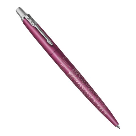 Bolígrafo &quot;Parker Jotter SE Global Icons&quot; Estándar | Rosa transparente | sin montaje de publicidad | no disponible | no disponible