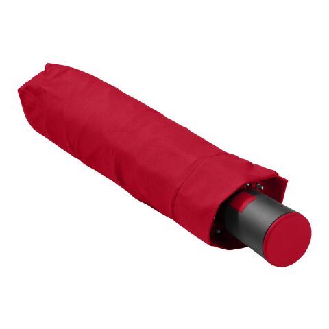 Paraguas automático 3 secciones &quot;Wali&quot; 21&quot; Estándar | Rojo | sin montaje de publicidad | no disponible | no disponible | no disponible