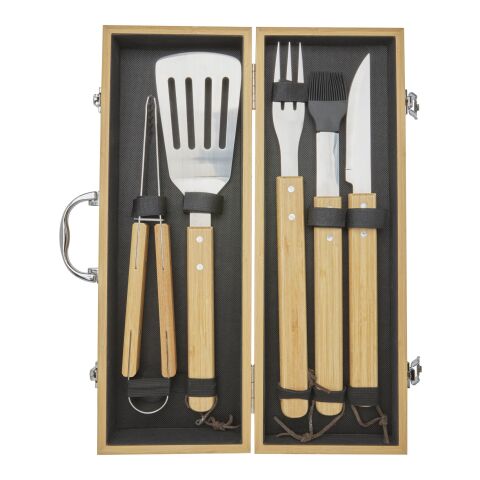 Set de barbacoa de 5 piezas &quot;Churras&quot; Estándar | Natural | sin montaje de publicidad | no disponible | no disponible | no disponible