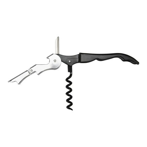 Sacacorchos de camarero "Foxy" Estándar | Negro intenso | sin montaje de publicidad | no disponible | no disponible | no disponible