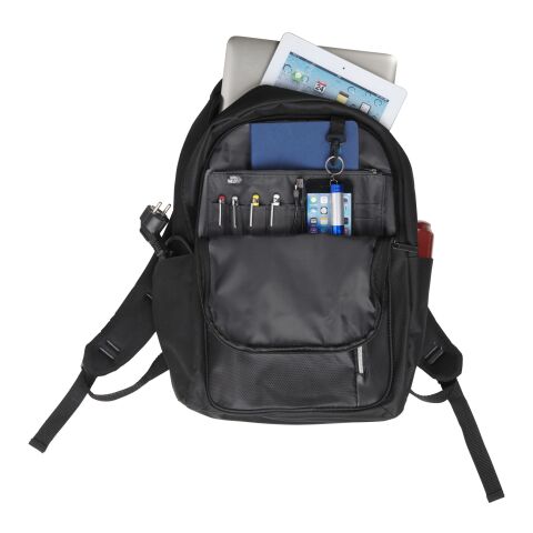 Mochila RFID para ordenador 15,6" "Vault" Estándar | Negro intenso | sin montaje de publicidad | no disponible | no disponible | no disponible