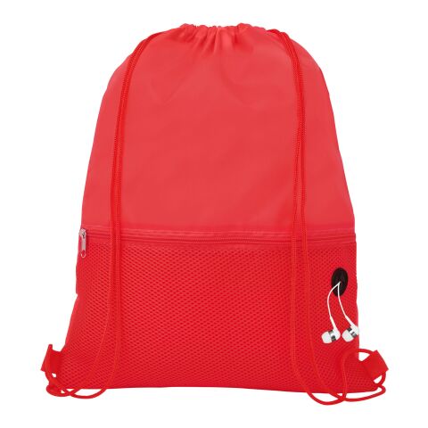 Mochila de cuerdas y malla &quot;Oriole&quot; Estándar | Rojo | sin montaje de publicidad | no disponible | no disponible | no disponible