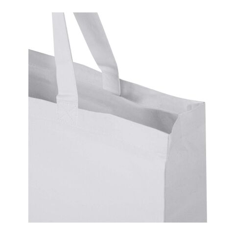 Bolsa Tote grande de algodón reciclado GRS de 220 g/m² &quot;Odessa&quot; Estándar | Blanco | sin montaje de publicidad | no disponible | no disponible | no disponible