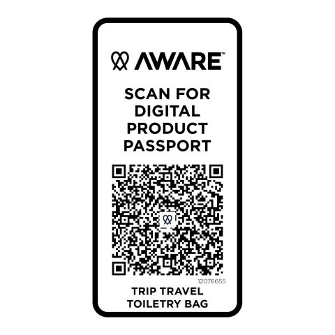Neceser de viaje reciclado de 6 litros "Trip Aware™" Estándar | Hale Blue | sin montaje de publicidad | no disponible | no disponible | no disponible