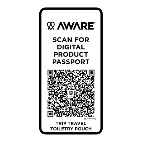 Neceser de viaje reciclado de 2 litros "Trip Aware™" Estándar | Hale Blue | sin montaje de publicidad | no disponible | no disponible | no disponible