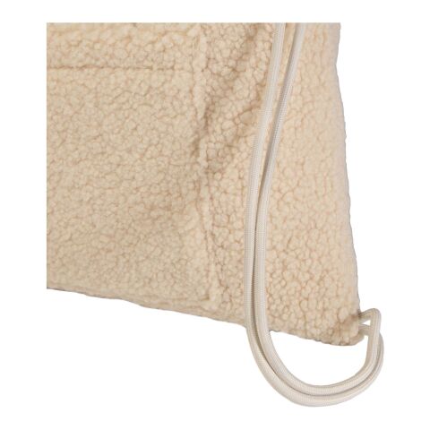 Mochila de cuerdas de 9 L de sherpa reciclado con certificado GRS &quot;Bear&quot; Natural | sin montaje de publicidad | no disponible | no disponible