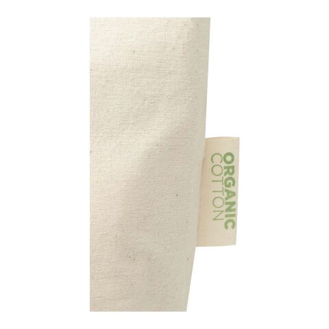 Bolsa de aseo pequeña de 1&nbsp;l algodón orgánico OCS de 180&nbsp;g/m² "Odisha" Natural