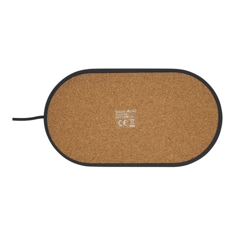 Organizador de escritorio con base de carga inalámbrica de 5 W &quot;Klip&quot; Estándar | Negro | sin montaje de publicidad | no disponible | no disponible