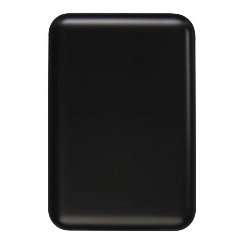 Batería externa retroiluminada ultradelgada de 5000 mAh &quot;Gleam&quot; Estándar | Negro | sin montaje de publicidad | no disponible | no disponible