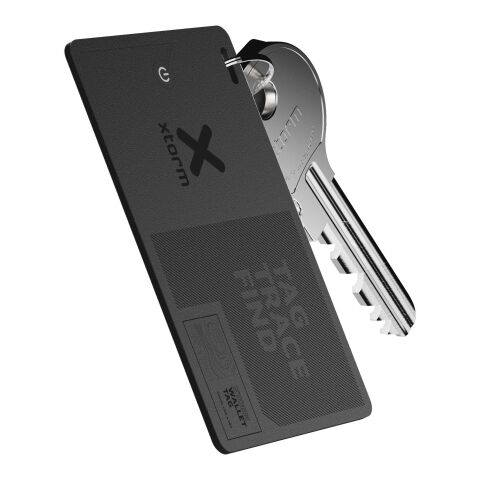Etiqueta de seguimiento impermeable WalletTag de Xtorm Negro intenso