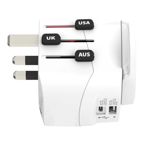 Adaptador universal SKROSS® PRO Light USB AC30PD blanco