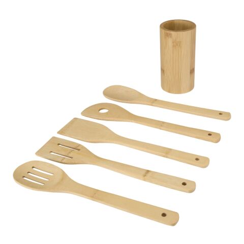 Set de utensilios de cocina de bambú "Tala" Estándar | Madera | sin montaje de publicidad | no disponible | no disponible