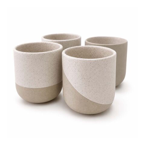 Juego de tazas para té y matcha Reclay de 350 ml de Originalhome blanco