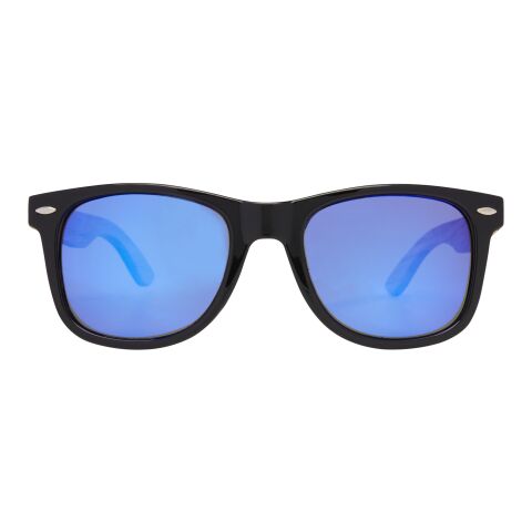 Gafas de sol polarizadas con cristal de espejo de PET reciclado/madera en caja de regalo &quot;Hiru&quot; Estándar | Madera | sin montaje de publicidad | no disponible | no disponible