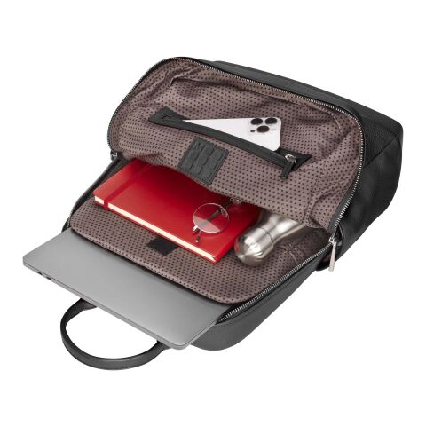 Mochila de piel &quot;Moleskine Classic&quot; Estándar | negro | sin montaje de publicidad | no disponible | no disponible