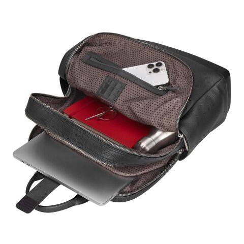 Mochila de piel &quot;Moleskine Classic Pro&quot; Negro intenso | sin montaje de publicidad | no disponible | no disponible