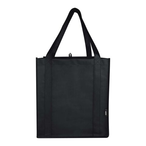 Bolsa Tote con base robusta no tejida de material reciclado GRS de 29 l &quot;Liberty&quot; Estándar | negro | sin montaje de publicidad | no disponible | no disponible | no disponible