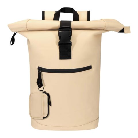 Billetera reciclada con certificado GRS "Resi Plus" Oatmeal | sin montaje de publicidad