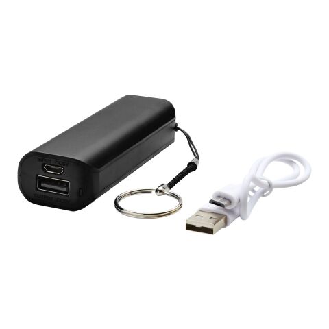 Batería externa &quot;Span&quot; 1200mAh Estándar | Negro intenso | sin montaje de publicidad | no disponible | no disponible