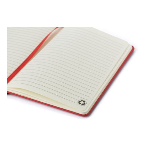 Cuaderno de cartón reciclado Evangeline rojo | sin montaje de publicidad | no disponible | no disponible